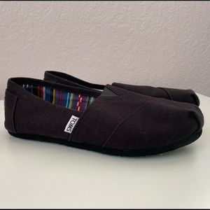TOMS Black Shoes